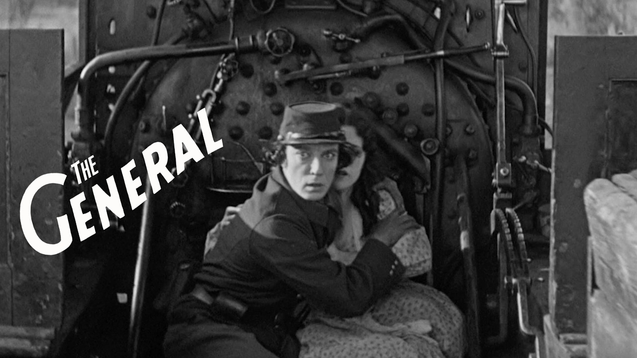Miniature de la vidéo Train Chase Scene | Buster Keaton Uncouples the Soldiers’ Carriage du film Le Mécano de la Générale