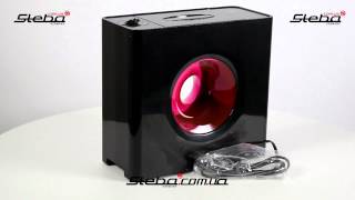 Steba LB 6 Black/Red - відео 1