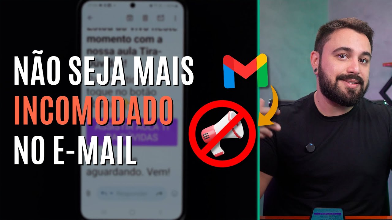 COMO PARAR DE RECEBER PROPAGANDAS NO E-MAIL