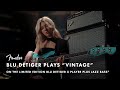 Blu DeTiger Plays Vintage Artist Signature Series Fender