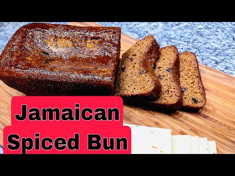 Jamaican Spiced Bun ( A Easter Collaboration )#Easterbun #spicedbun #easter