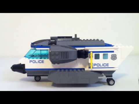 Animated Build - Lego City Helicopter Surveilance Set #60046