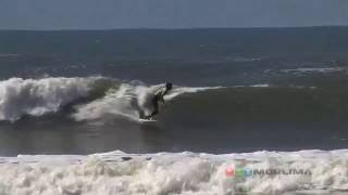 Ribanceira Surf Park em dia de swell
