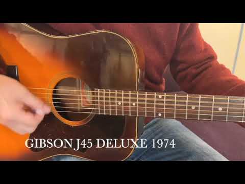 Gibson J-45 Deluxe 1974-75 image 20