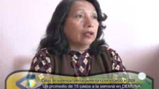 preview picture of video 'Alarmante aumento de violencia familiar - Reque 23oct09'