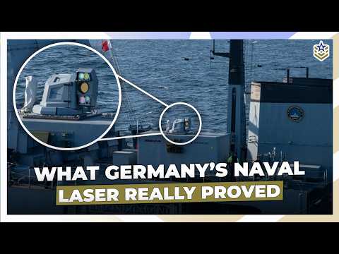 German Navy’s New Laser Weapon MELTS Drones Mid-Air!