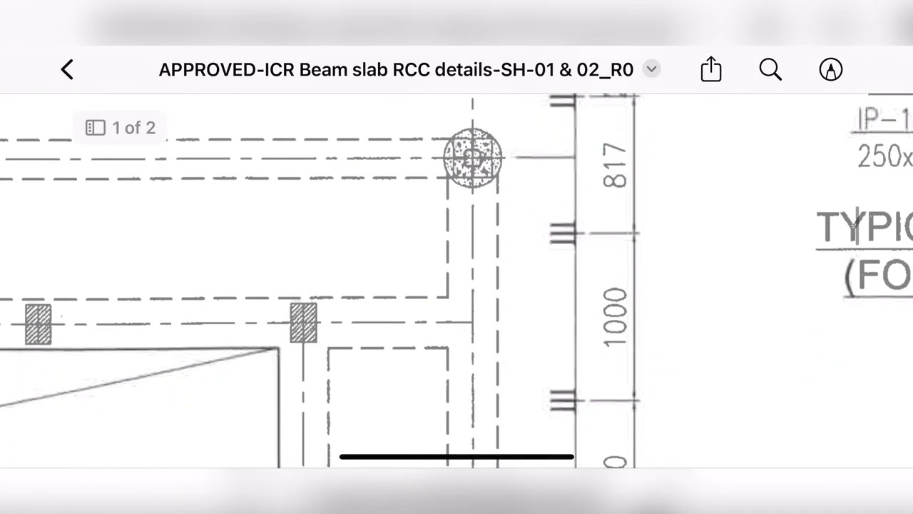 ICR Slab Details || How to Reading Engineering Drawing #engineeringdrawing