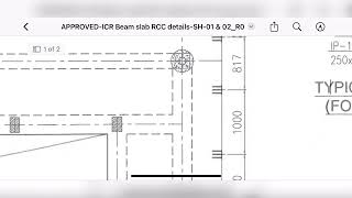 ICR Slab Details || How to Reading Engineering Drawing #engineeringdrawing