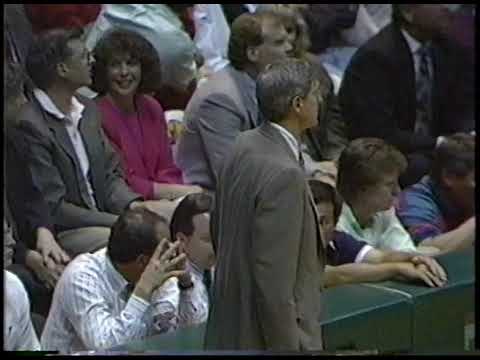 1992 NBA Playoffs Western Conference Semifinals #2 Jazz vs #6 Sonics Game 4 Full Game