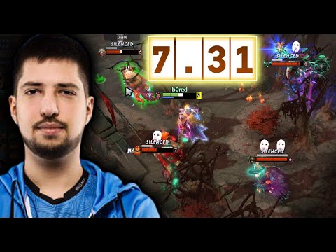 w33 Dota 7.31 New Patch FIRST GAME!!