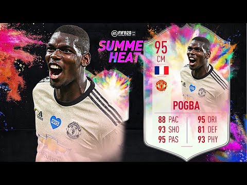 FIFA 20: PAUL POGBA 95 SUMMER HEAT PLAYER REVIEW I FIFA 20 ULTIMATE TEAM