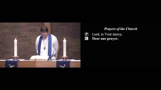 Cross Lutheran Church 8:00am Traditional December 20, 2020