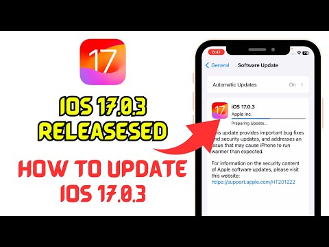 Fixed ✅ Finally iOS 17.0.3 Released _What’s New ? | iOS 17.0.3 Features | iOS 17.0.3 Battery