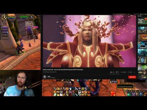 ASMONGOLD REACTS - World of Warcraft - Fury of the Sunwell Remastered (WoW Cinematic)