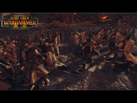 Malekith Attacks Vaul's Anvil: Tyrion Quest Battle: Warhammer 2