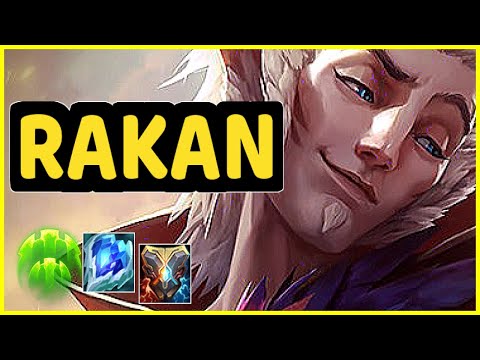 RAKAN VS BLITZCRANK SUPPORT GAMEPLAY
