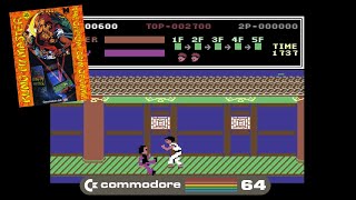 Commodore 64 Games - Kung-Fu Master