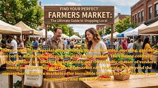 Find Your Perfect Farmers Market: The Ultimate Guide to Shopping Local