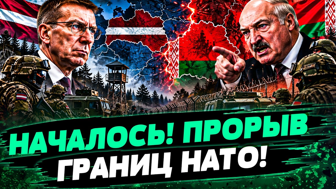 🔴НОВАЯ «СВО»?! ГРАНИЦЫ ЛАТВИИ ПРОРВАЛИ – ТУДА ЗАЙШЛИ ВОЙСКА… ТРЕТЬЯ МИРОВА