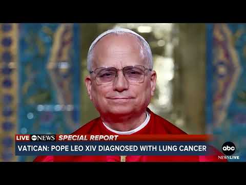 Pope Leo XIV has been diagnosed with lung cancer and underwent surgery, Vatican says