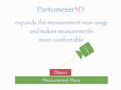 Partometer3D - camera measure Video