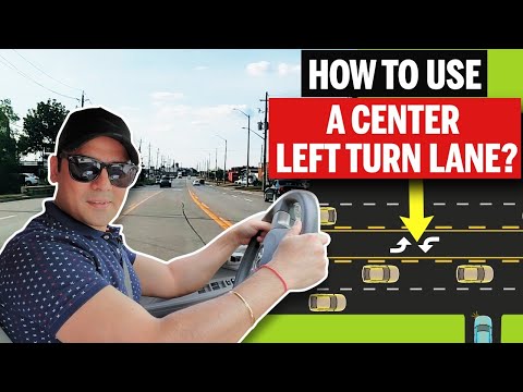 Using the CENTRE LEFT TURN LANE || PRO DRIVING TIPS || Watch MORE TIPS on this CHANNEL