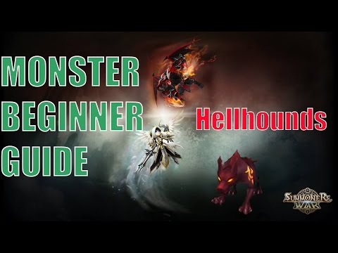 Summoners War | MONSTER BEGINNER GUIDE #1 - Hellhounds