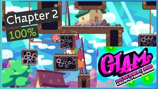 Glam's Incredible Run: Escape From Dukha - Chapter 2 - All Levels/All K7 (100%) PS4