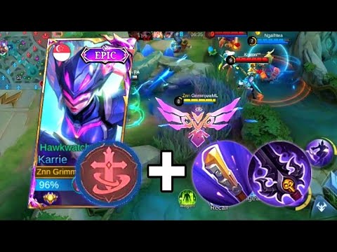 Karrie Best Build and Emblem 2024 (HIGHLY RECOMMENDED BUILD MUST TRY) MLBB -SUBSCRIBE.