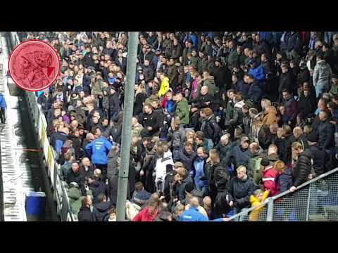PEC Zwolle - Ajax ( 2-4 ) 1-11-2019 | Relletje Thuisvak PEC vs jonge Ajacied...