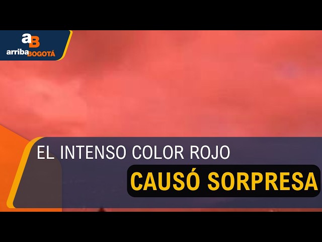 ¿Por qué el cielo de Venezuela se tiñó de rojo?