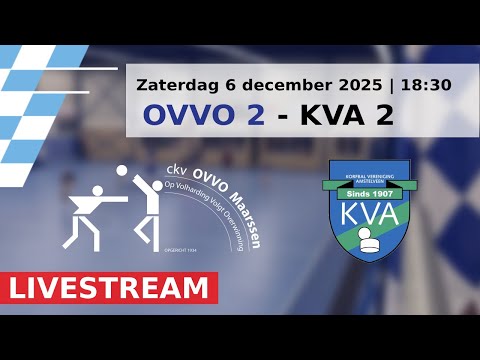OVVO Maarssen 2 vs KVA 2 | Livestream (06-12-2025)