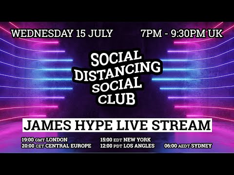 James Hype - Live Stream #stayhome #withme 15/07/20