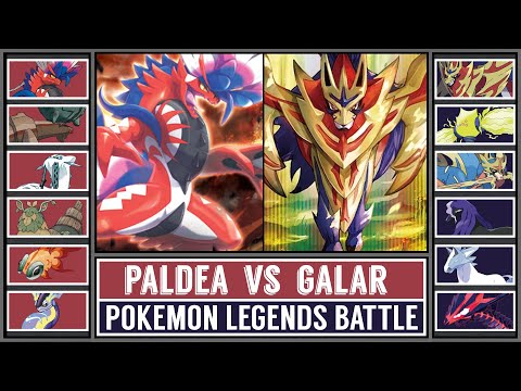 Legendary Pokémon Battle: PALDEA LEGENDS vs GALAR LEGENDS