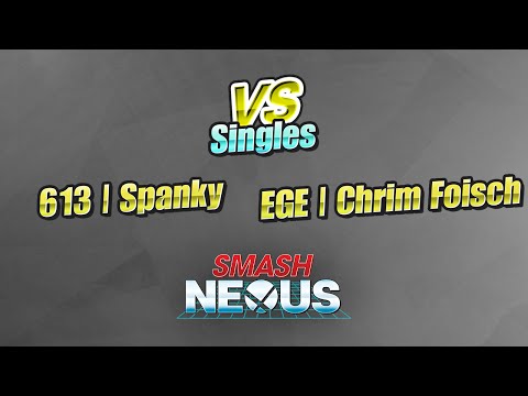 Smash Nexus 2015 - Singles - 613|Spanky vs EGE|Chrim Foisch