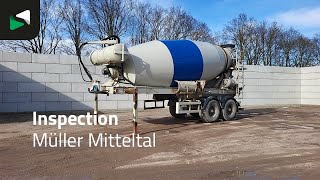 Müller-Mitteltal SF36BM 12m3 concrete mixer semi-trailer for sale - Image 4 | Autoline IE Müller-Mitteltal SF36BM 12m3 concrete mixer semi-trailer | Image 4 - Autoline