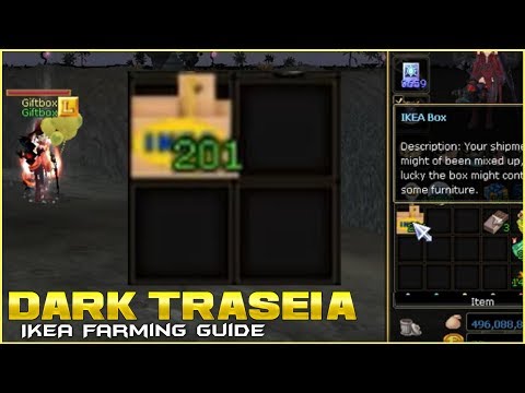 Opening 200 IKEA Boxes | A Dark Traseia FARMING GAMEPLAY GUIDE
