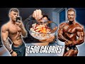 EATING CHRIS BUMSTEAD'S 2021 MR OLYMPIA PREP DIET FOR A DAY *1,500 CALORIES*