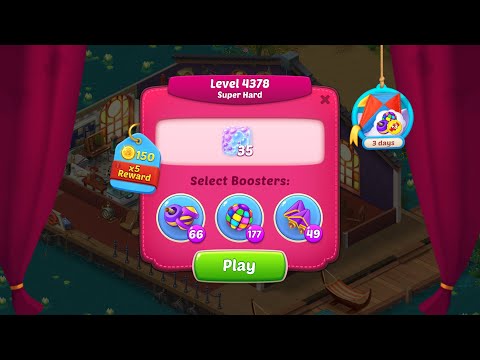 Homescapes🏠: Beat Level 4378~4379 (Android | iOS) - Gameplay Walkthrough