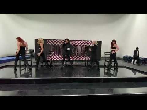 Pussycat Dolls - Rehearsals (X Factor Performance 2019) Jessica, Kimberly, Ashley, Carmit, Nicole