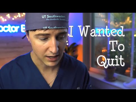 I Wanted to Quit Medicine