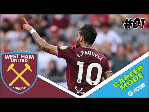 ULTRA REALISTIC CAREER MODE ! | SAVING WEST HAM ! | FC 26 WEST HAM CAREER MODE | EP1