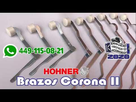 Brazos individuales Hohner Corona II