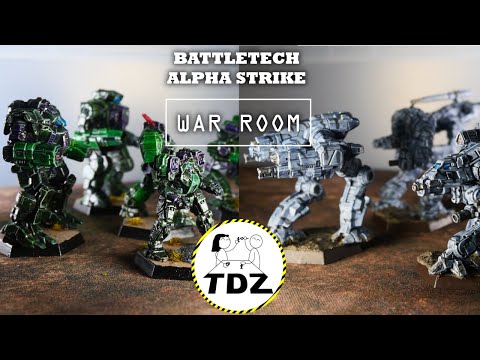 Alpha Strike Battle Report – War Room EP01 - TABLEDROPZONE