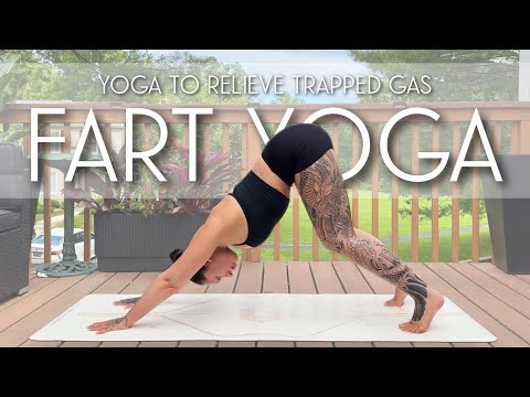 10 Min Yoga To Fart and Poop