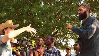 Video: Charles Darwin's 'Natural Selection' Theory proves Chimps evolved into Black Men good at climbing trees? - Subboor Ahmad vs Jamie