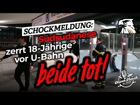 Hamburg: Polizeibekannter Sudanese zerrt 18-Jährige vor U-Bahn – beide tot!