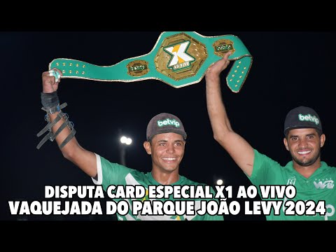 DISPUTA CARD ESPECIAL X1 AO VIVO NA VAQUEJADA DO PARQUE JOÃO LEVY CAMPEONATO BETVIP PORTAL