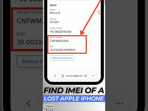 📱 How to Find the IMEI of a Lost or Stolen iPhone (2025 Guide) – Even Without the Phone!