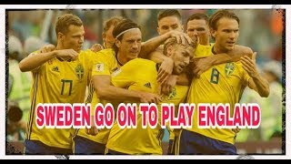 Sweden reach the quarter-finals & will face England